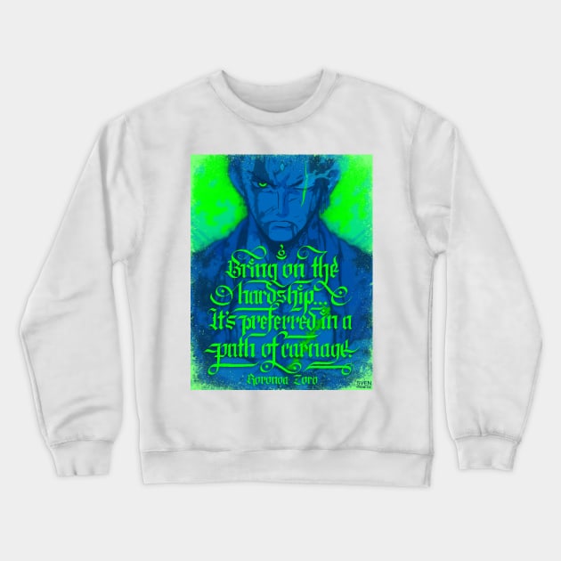 Pirate Hunter - quote Crewneck Sweatshirt by svenpham